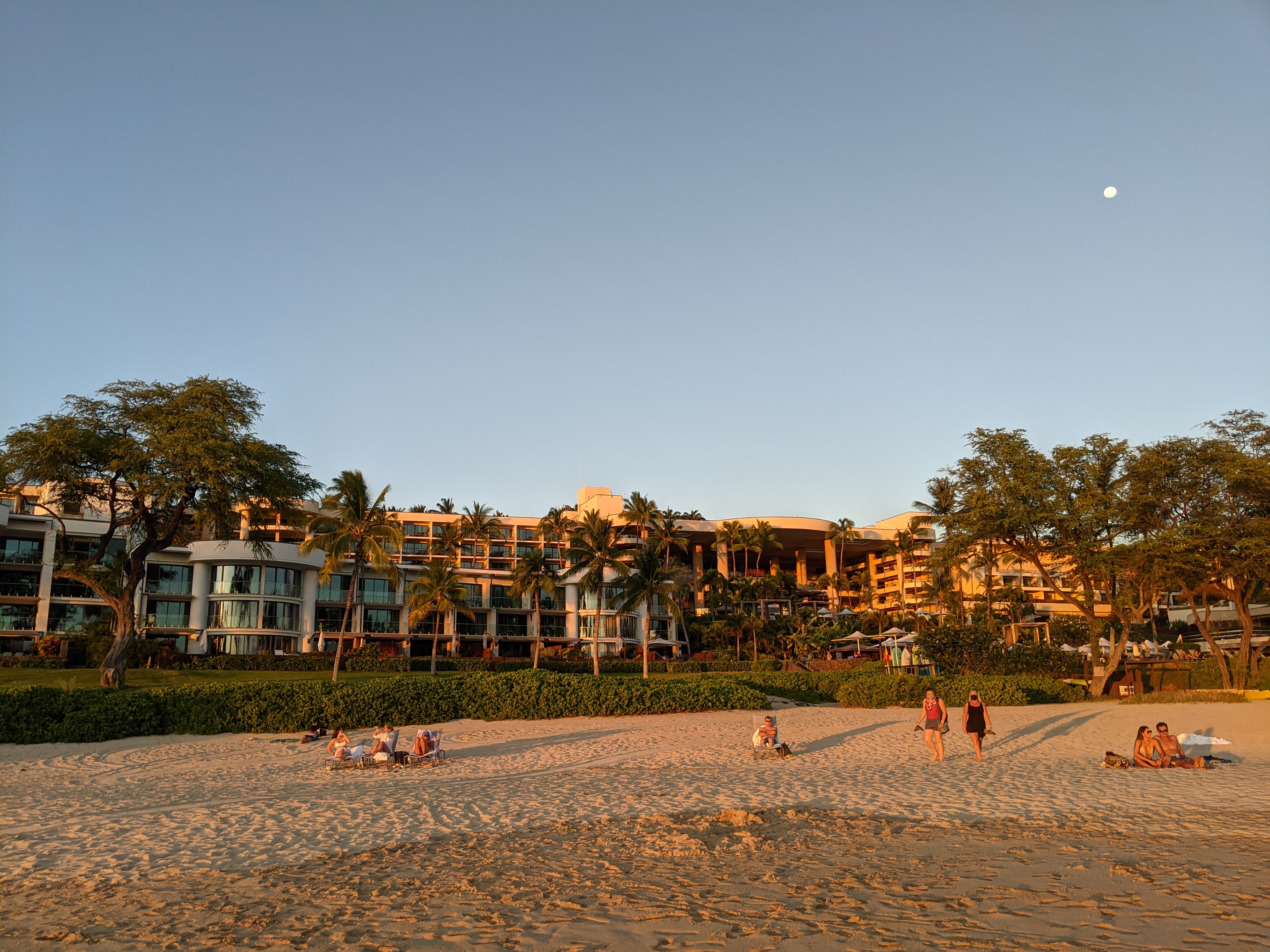 On the Westin Beach